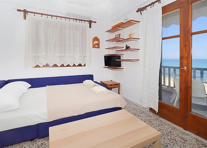 公寓 Panagiotis House Fourka 1 Bedroom/5 Guests